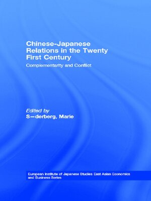 cover image of Chinese-Japanese Relations in the Twenty First Century